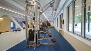 Phòng/tiện nghi tập thể dục tại Pärnu Rannastaadioni Hostel