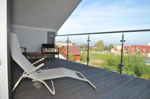 Balkón alebo terasa v ubytovaní Willa Dobryłko II -Apartamenty