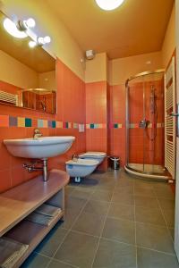 Koupelna v ubytování Locanda della Maria