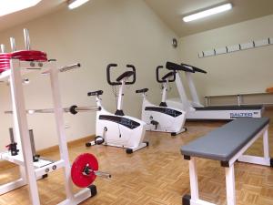 Fitnesscentret og/eller fitnessfaciliteterne på Parador de Alcañiz