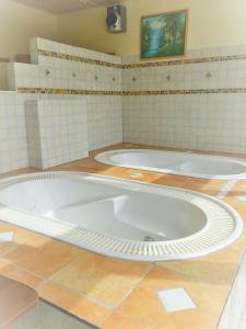 Koupelna v ubytování Hotel Kaltenbach