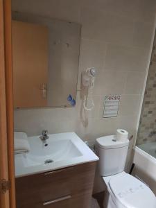 Kúpeľňa v ubytovaní Hostal Martinval
