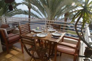 Balkón nebo terasa v ubytování Apartamento en primera linea de mar