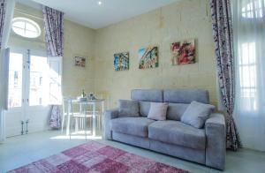 Χώρος καθιστικού στο Santa Lucia B & B Suite