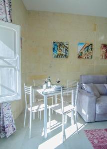 Χώρος καθιστικού στο Santa Lucia B & B Suite