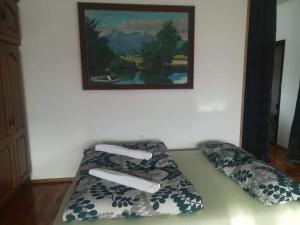 Postel nebo postele na pokoji v ubytování Apartman Luka