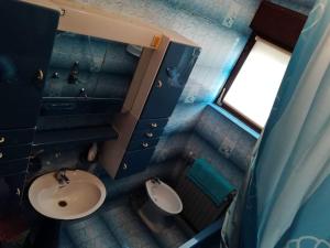 Koupelna v ubytování Apartman Luka