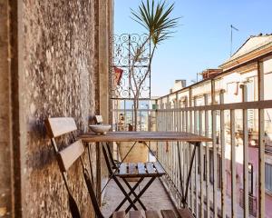 Balkón nebo terasa v ubytování Casa Scianna Noto