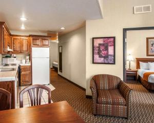 Posezení v ubytování Comfort Suites Corvallis