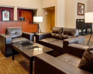 Posezení v ubytování Quality Inn & Suites