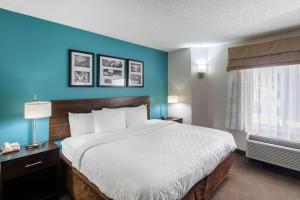 Postel nebo postele na pokoji v ubytování Clarion Inn & Suites DFW North