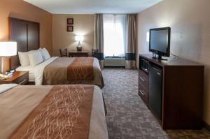 Postel nebo postele na pokoji v ubytování Comfort Inn North Conroe