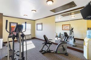 Fitness centrum a/nebo fitness zařízení v ubytování Quality Inn & Suites