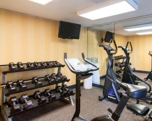 Fitness centrum a/nebo fitness zařízení v ubytování Quality Inn