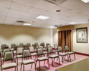 a room with a bunch of chairs in it at FairBridge Inn & Suites Cleburne in Cleburne