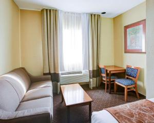 Posezení v ubytování Comfort Suites