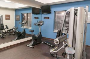 Fitness centrum a/nebo fitness zařízení v ubytování Spark Suites Hobby Airport