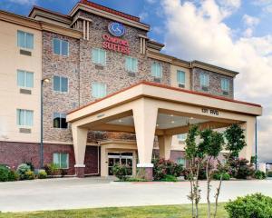 una rappresentazione della parte anteriore di un hotel di Comfort Suites Waxahachie a Waxahachie