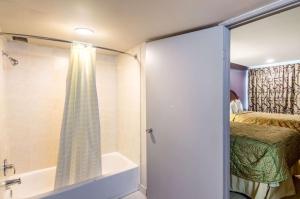 Koupelna v ubytování Rodeway Inn