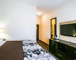Postel nebo postele na pokoji v ubytování Sleep Inn & Suites Austin North - I-35