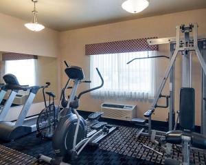 Fitness centrum a/nebo fitness zařízení v ubytování Comfort Inn I-20 Midland Stanton