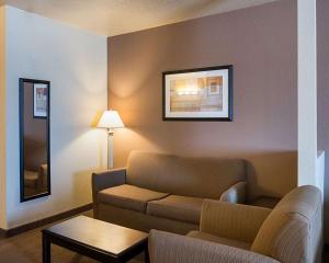 Posezení v ubytování Comfort Inn I-20 Midland Stanton