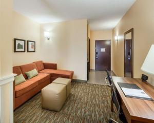 Posezení v ubytování Comfort Suites Cotulla near I-35