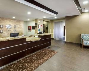 TV a/nebo společenská místnost v ubytování Comfort Suites Cotulla near I-35