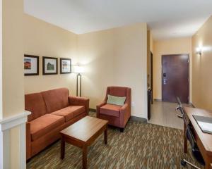 Posezení v ubytování Comfort Suites Cotulla near I-35