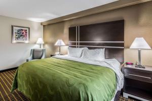 Postel nebo postele na pokoji v ubytování Quality Inn & Suites West El Paso I-10