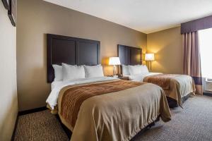 Кровать или кровати в номере Comfort Inn & Suites Vernal - National Monument Area