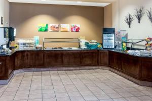 a food counter at a fast food restaurant at Sleep Inn Lake Wright - Norfolk Airport in Norfolk