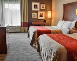 Postel nebo postele na pokoji v ubytování Comfort Inn Ruther Glen near Kings Dominion