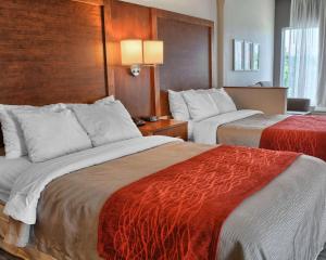 Postel nebo postele na pokoji v ubytování Comfort Inn Ruther Glen near Kings Dominion