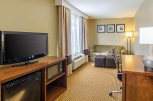 TV at/o entertainment center sa Comfort Suites Wytheville