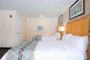 Uma cama ou camas num quarto em Mount Royal Inn