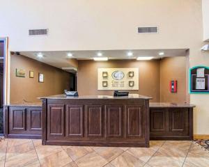 Lobbyn eller receptionsområdet på Comfort Suites