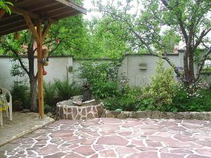 A garden outside Hadjibulevata Guest House