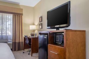 En tv och/eller ett underhållningssystem på Comfort Inn & Suites Covington - Mandeville