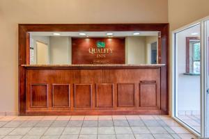 a front door of a vanity inn with a mirror at Quality Inn Loganville US Highway 78 in Loganville