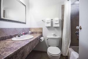 Koupelna v ubytování Econo Lodge