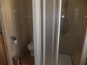 Koupelna v ubytování Casa Waldoria