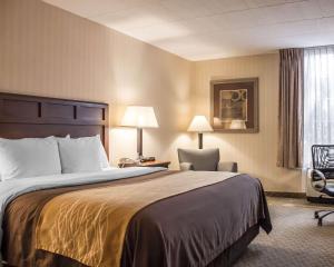 Postel nebo postele na pokoji v ubytování Comfort Inn Wethersfield - Hartford + 22 fotografií