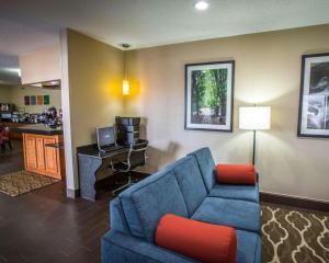 Posezení v ubytování Comfort Inn Morris I-80