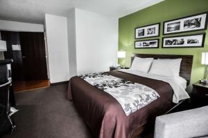 Postel nebo postele na pokoji v ubytování Sleep Inn Rockford I-90