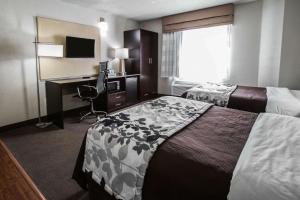 Postel nebo postele na pokoji v ubytování Sleep Inn Rockford I-90