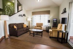 TV a/nebo společenská místnost v ubytování Sleep Inn Rockford I-90