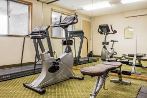 Fitness centrum a/nebo fitness zařízení v ubytování Quality Inn & Suites Moline - Quad Cities