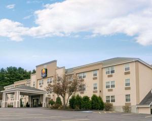 a rendering of a hotel with a parking lot at Comfort Inn Civic Center in Augusta