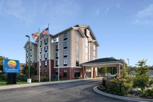 Una representación de un hotel con un edificio. en Comfort Inn & Suites Lexington Park near Pax River, en Lexington Park